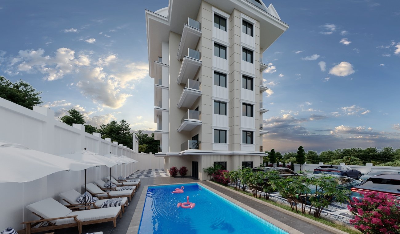 Apartamento 1+1 em Alanya, Turkey N.º 30784