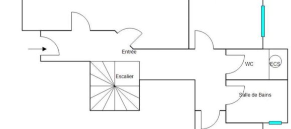 Dúplex de 2 dormitorios en Pfulgriesheim, France No. 93450 21