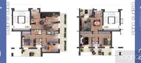 2-Zimmer Wohnung in Florence, Italy, Nr. 34701 9