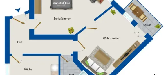 2 rooms Apartment in Friedenau, Germany No. 50912 10