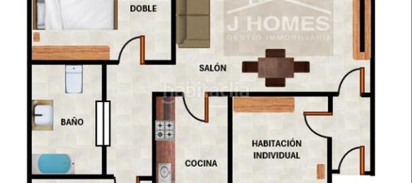 Apartamento de 3 dormitorios en Terrassa, Spain No. 140267 29