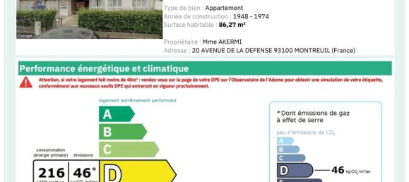 Apartamento de 3 dormitorios en Montreuil, France No. 171410 8