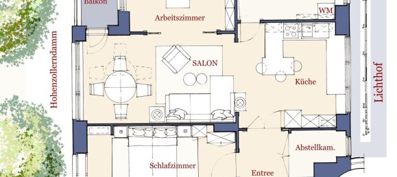 1 Schlafzimmer Wohnung in Wilmersdorf, Germany, Nr. 344293 8