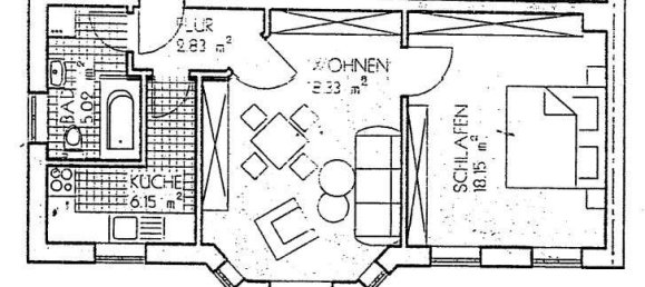1 Schlafzimmer Wohnung in Zwickau, Germany, Nr. 221121 2