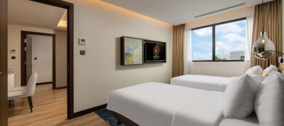 2 dormitorios apartamento en alquiler en Cau Giay, Ha Noi, Vietnam № 13564 7