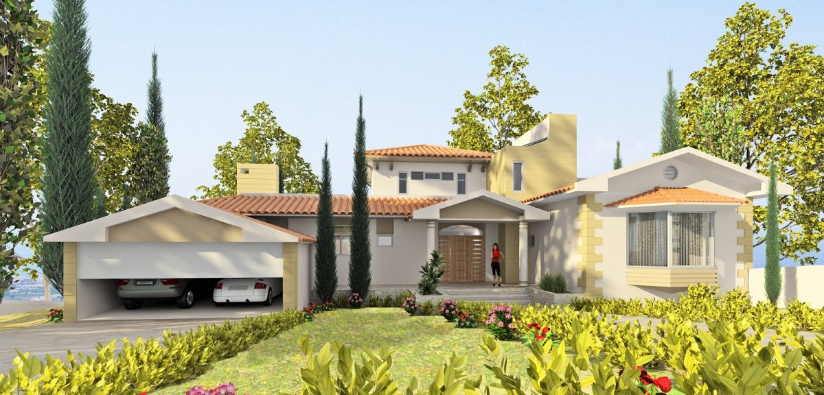 Villa de 4 divisões em Paphos, Cyprus N.º 2827