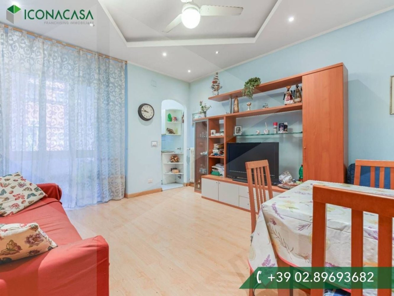 Квартира с 2 комнатами в Милан, Италия № 265620