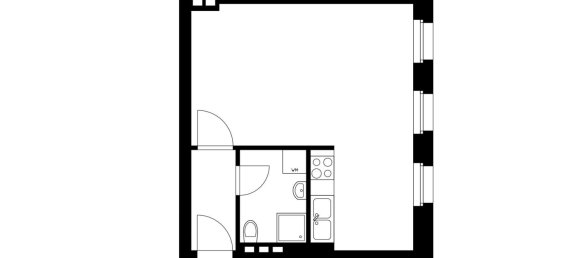 1 Schlafzimmer Wohnung in Prenzlauer Berg, Germany, Nr. 225584 2