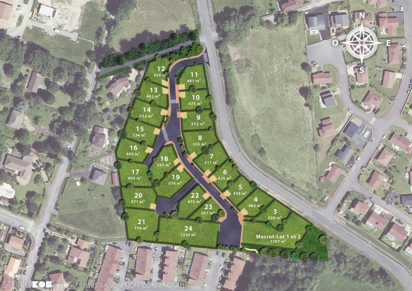 555m² Land in Limoges, France No. 218718