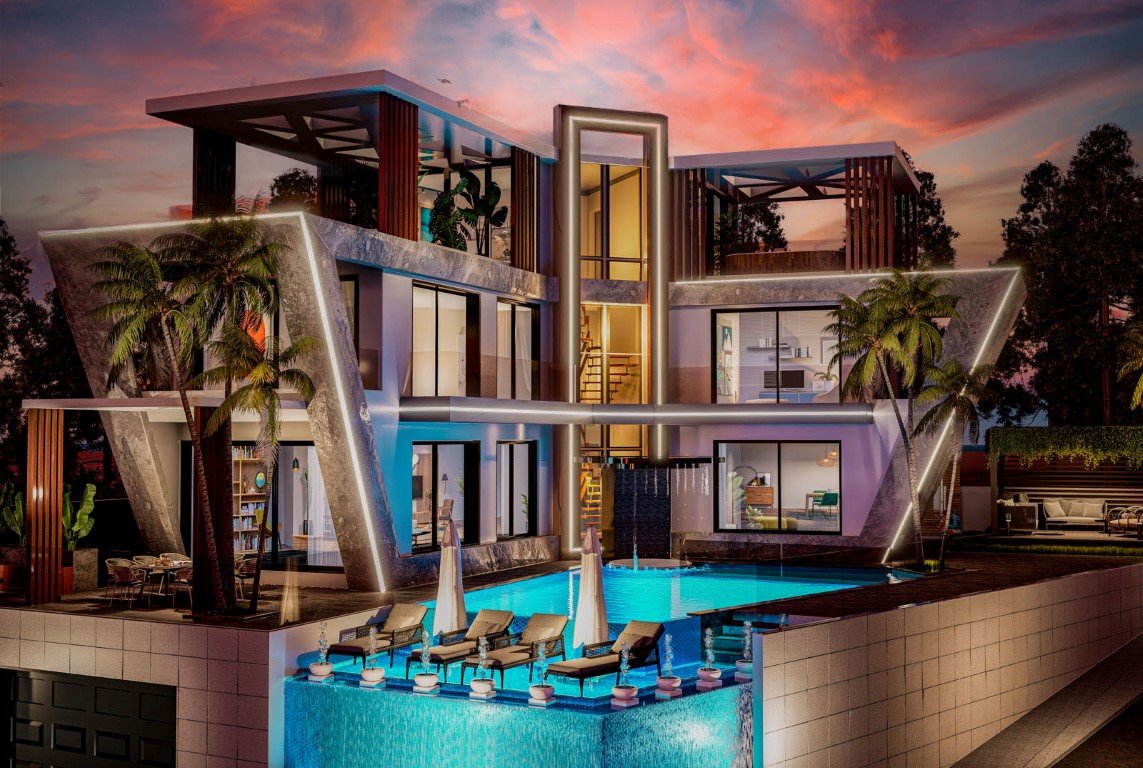 Villa 4+1 in Alanya, Turkey No. 8874