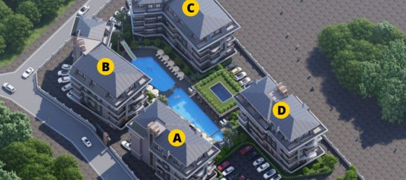 Appartement 1+1 à Oba, Turkey No. 40411 2