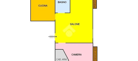 3-Zimmer Wohnung in Naples, Italy, Nr. 33929 21