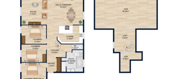 3 bedrooms Penthouse in Annemasse, France No. 346962 2