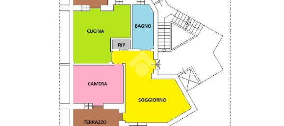 3 rooms Apartment in La Loggia, Italy No. 134344 39