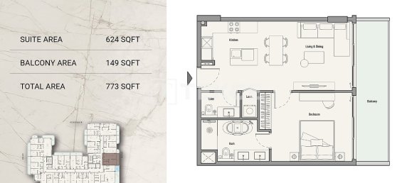 4 dormitorios dúplex en venta en Al Sufouh, Dubai, UAE № 195207 17