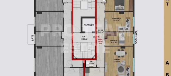 2 rooms Penthouse in Muratpasa, Turkey No. 31725 16