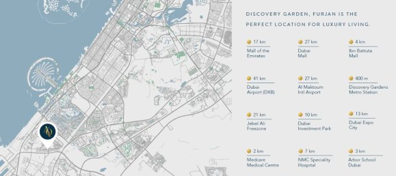 2 غرف نوم شقة في Discovery Gardens, UAE رقم 22017 13