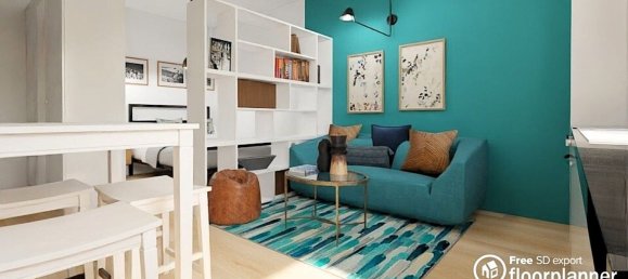 2-Zimmer Wohnung in Milan, Italy, Nr. 247531 14