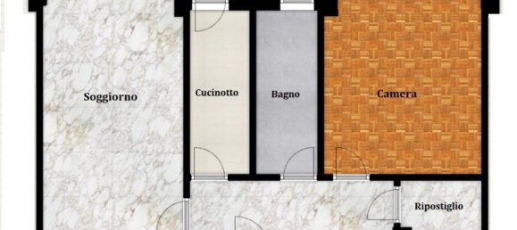 2-Zimmer Wohnung in Milan, Italy, Nr. 247531 29