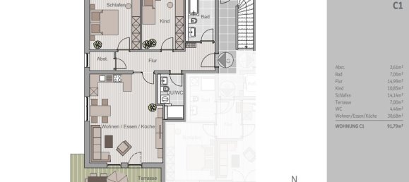 2 chambres Appartement à Straubing, Germany No. 114623 2