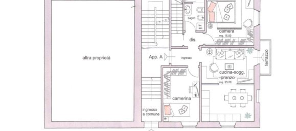 8-Zimmer Wohnung in Bagno a Ripoli, Italy, Nr. 44281 3