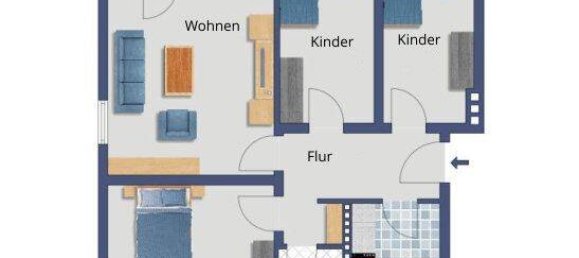 4-salle Appartement à Bremen, Germany No. 68160 2