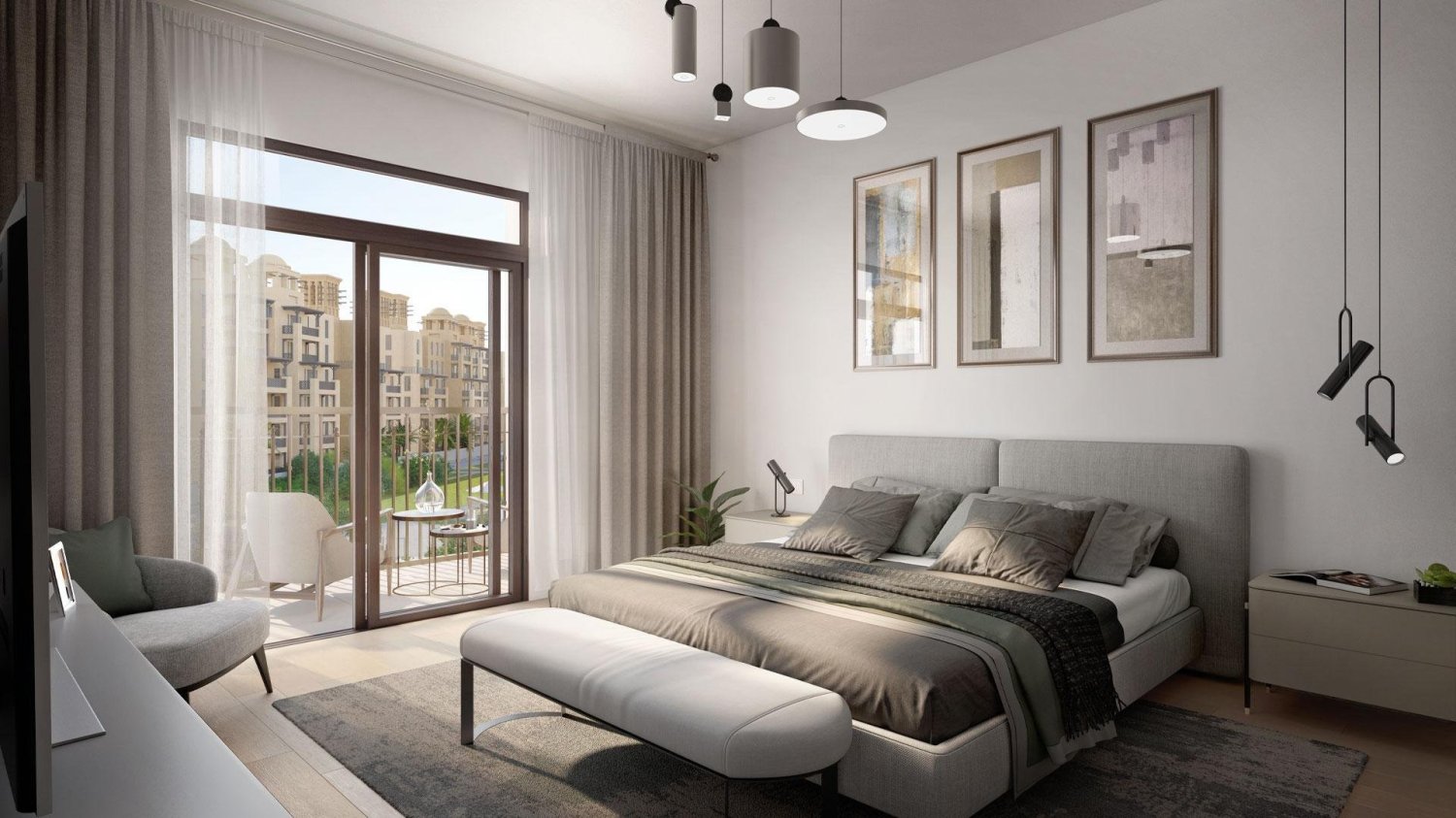 2 غرف نوم شقة في دبي, UAE رقم 10497