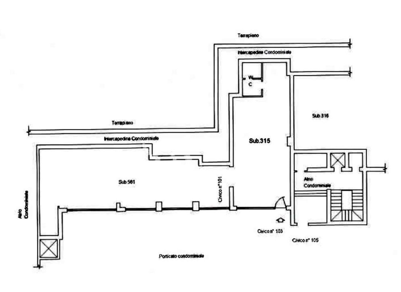 161m² Office in Genoa, Italy No. 165950