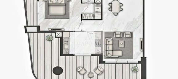 1 غرف نوم شقة في الخليج التجاري, UAE رقم 52338 24