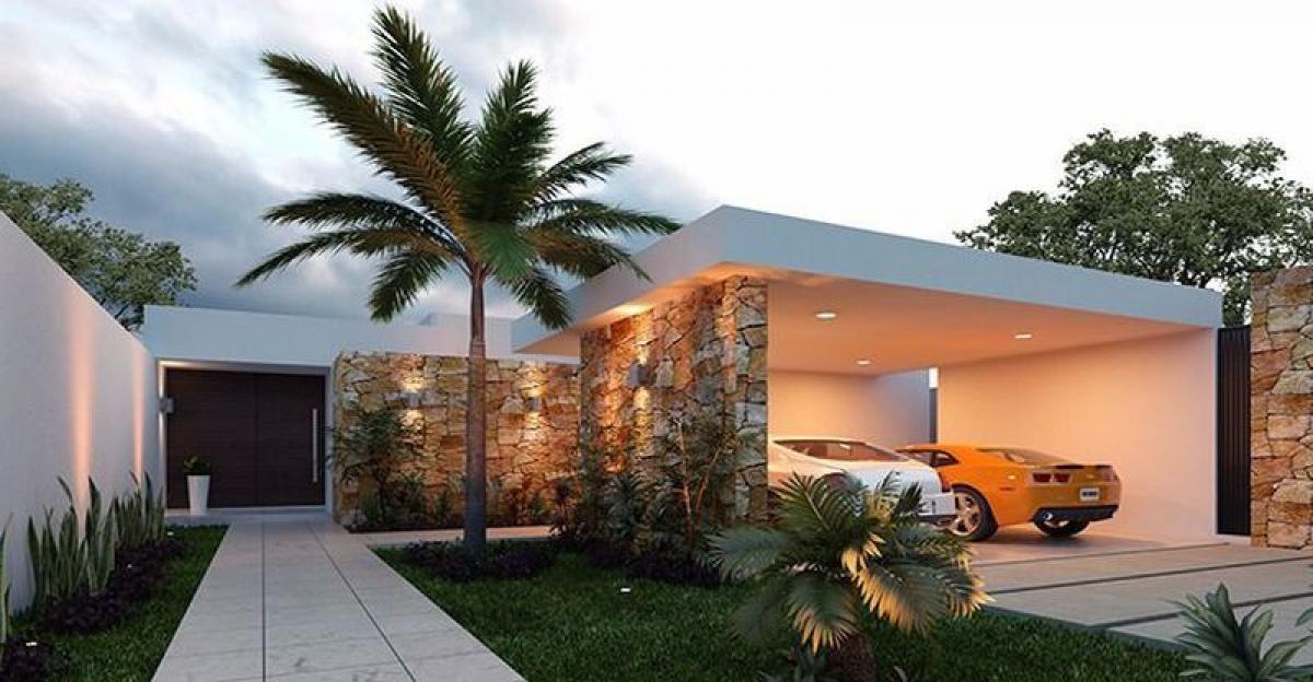 Дом с 3 спальнями в Мерида, Мексика № 54457