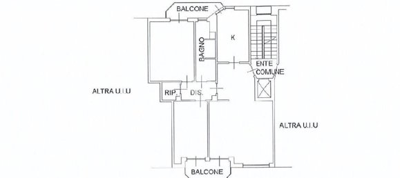 3 rooms Apartment in Corsico, Italy No. 65536 39