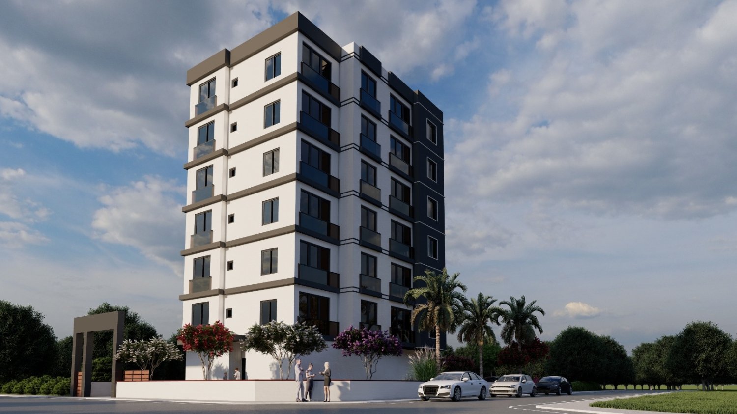 Wohnung 2+1 in Mersin, Turkey, Nr. 23705