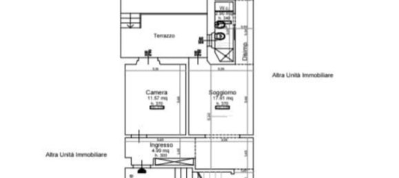 4 rooms Apartment in Florence, Italy No. 181770 8