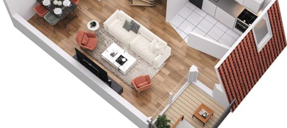 1 bedroom Duplex in Franzosisch Buchholz, Germany No. 366938 13