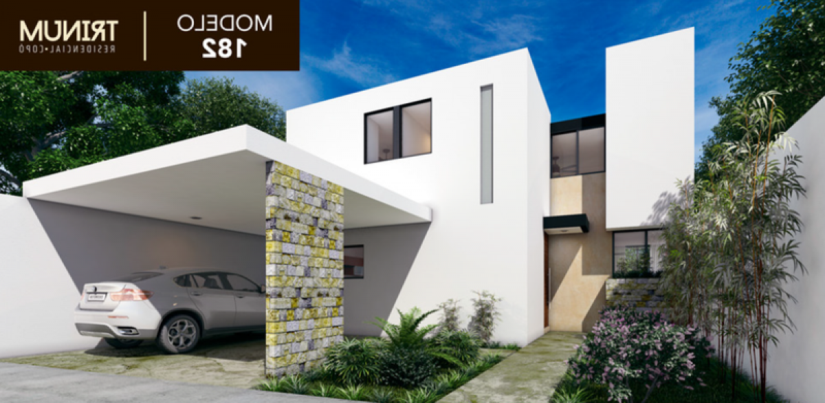 Casa de 3 dormitorios en Mérida, Mexico No. 185043