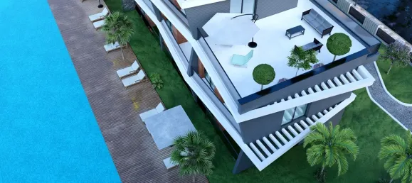 Квартира 1+1 в Аксу, Турция № 32964 10