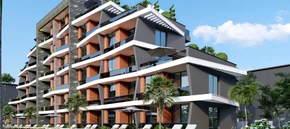 Квартира 1+1 в Аксу, Турция № 32964 8