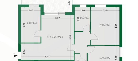 4 rooms Apartment in Verona, Italy No. 27963 4