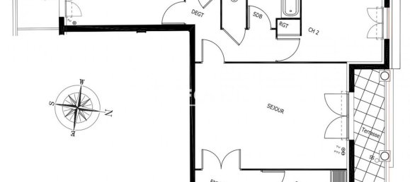 2 غرف نوم شقة في Chatillon, France رقم 291296 9