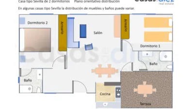 2 Schlafzimmer Wohnung in Valencia, Spain, Nr. 241080