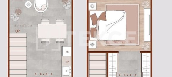 2 dormitorios dúplex en venta en Jumeirah Village Circle, Dubai, UAE № 102529 17