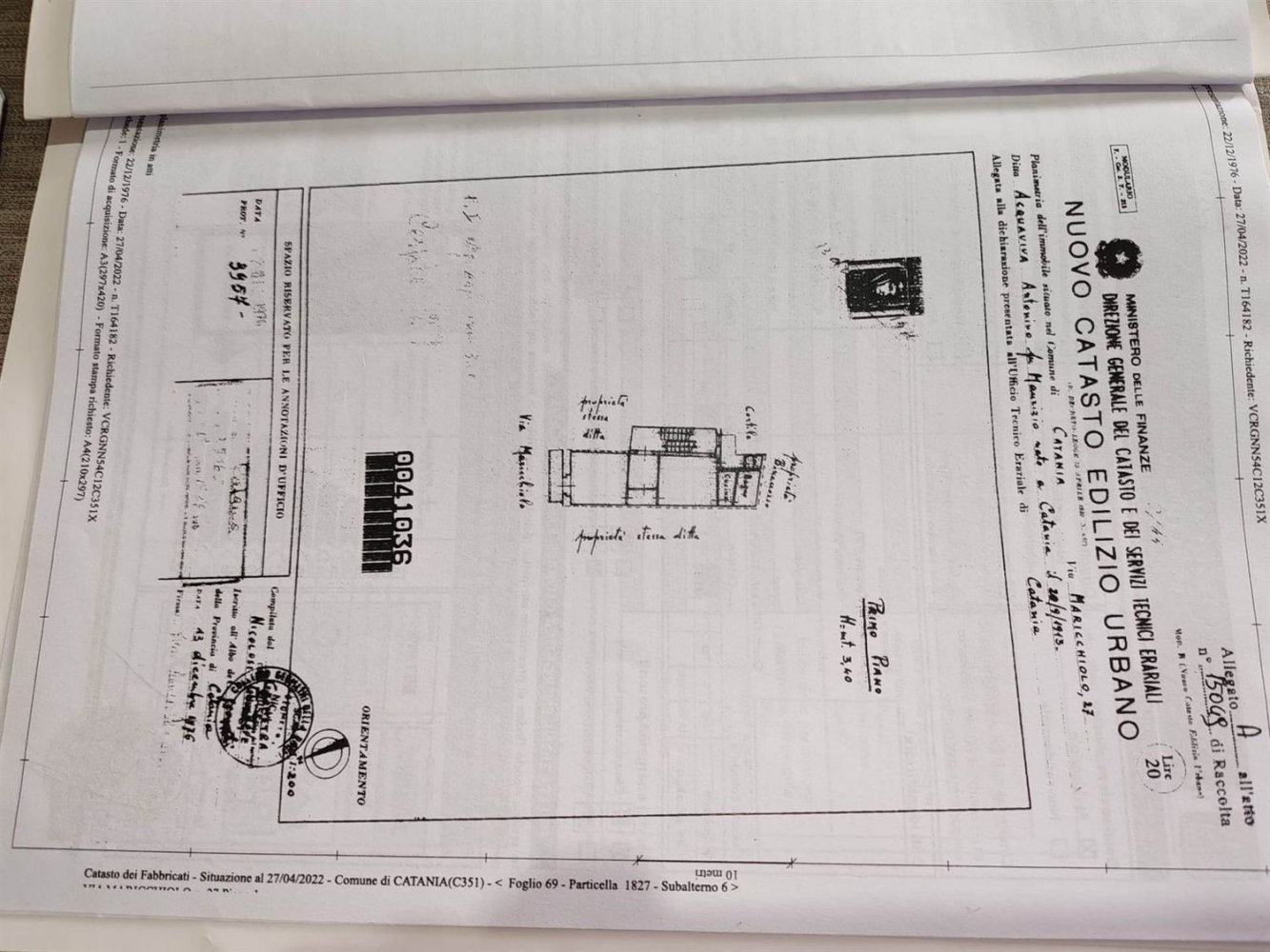 Apartamento de 4 divisões em Catania, Italy N.º 65842