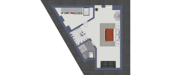 Дуплекс с 2 спальнями в Баден-Вюртемберг, Германия № 36235 11