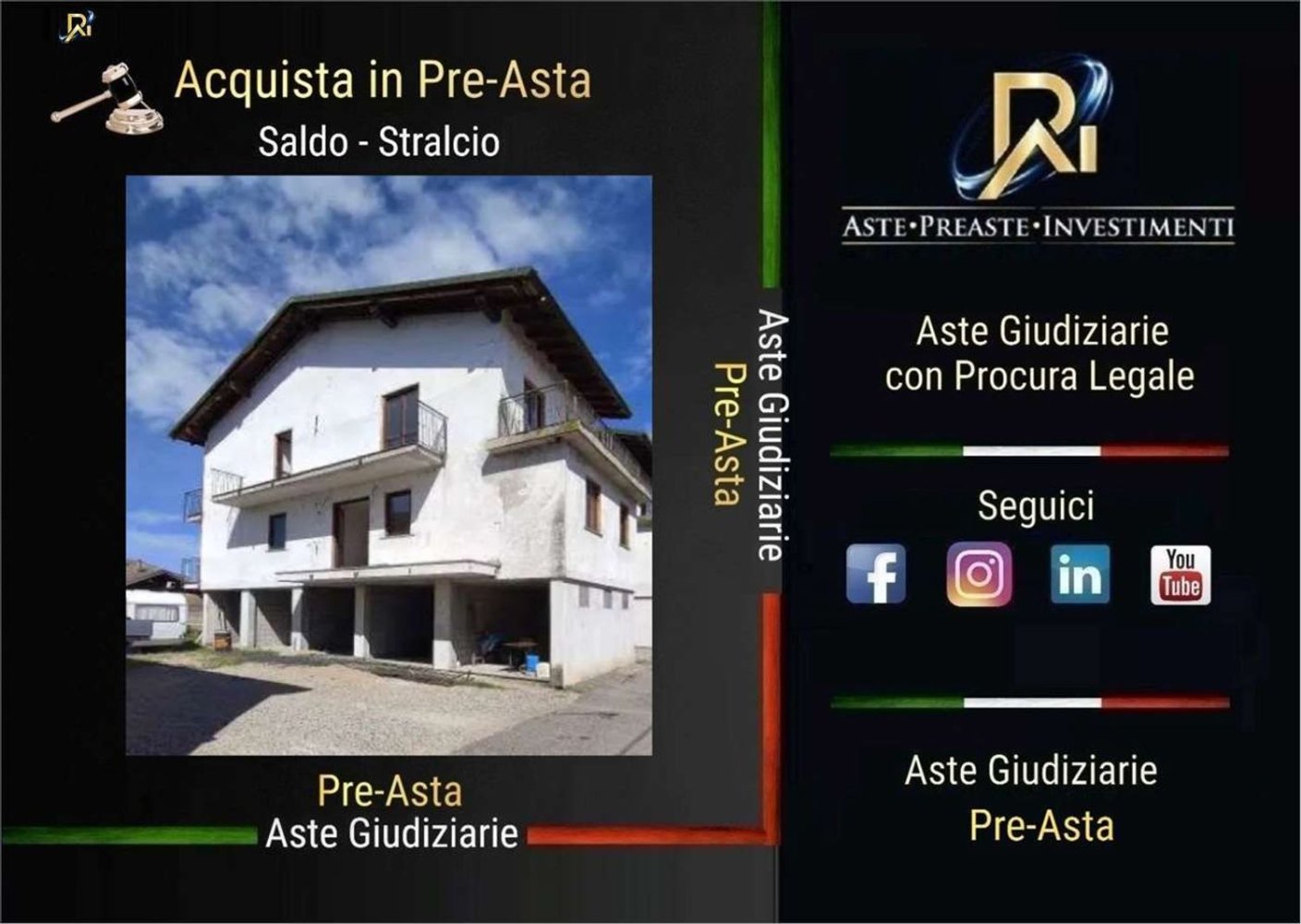 5 rooms Apartment in Palestro, Italy No. 180257