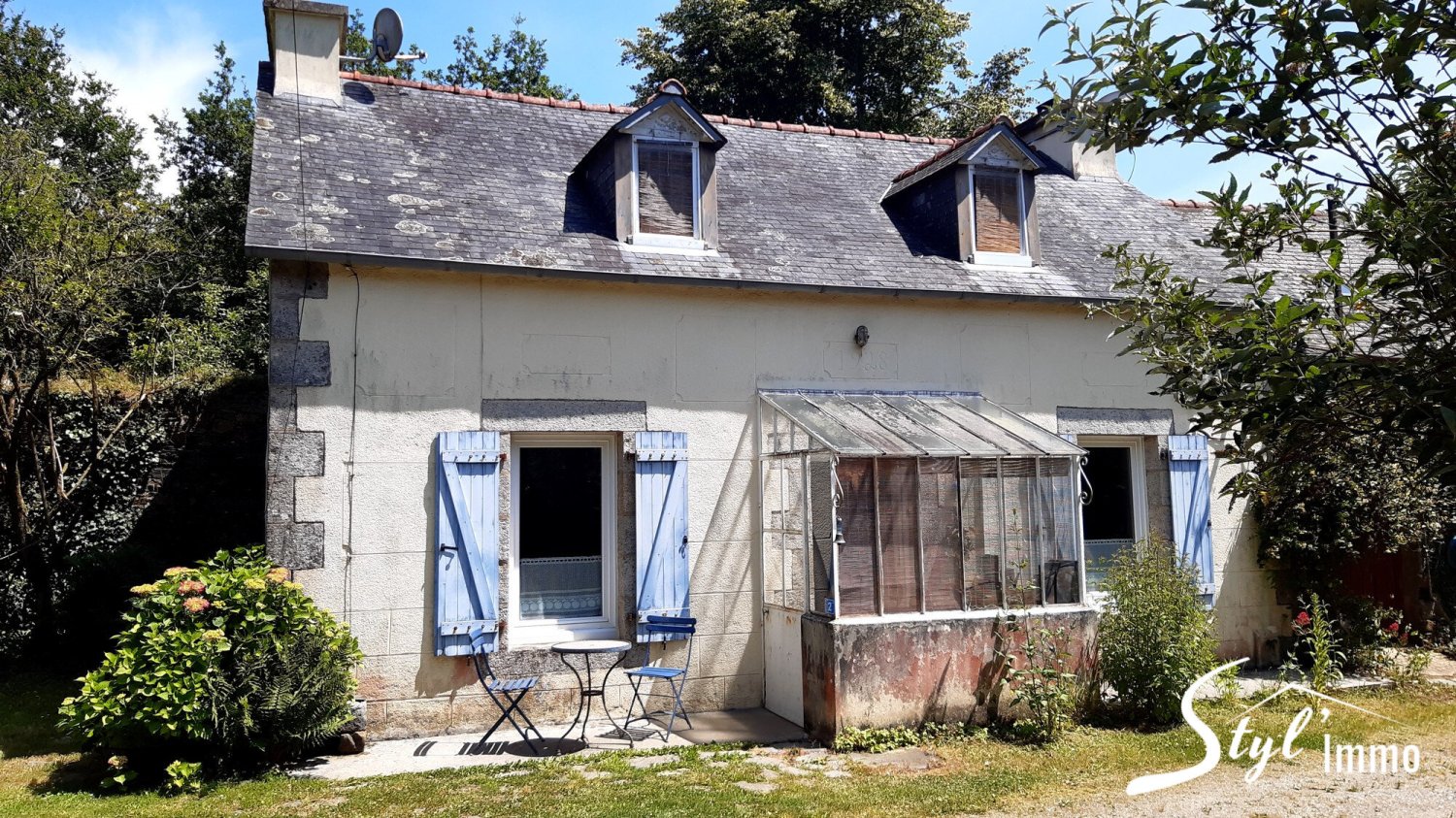 2 غرف نوم منزل في Plonevez-du-Faou, France رقم 306125