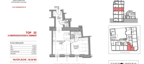 2 rooms Apartment in Ottakring, Austria No. 133354 31