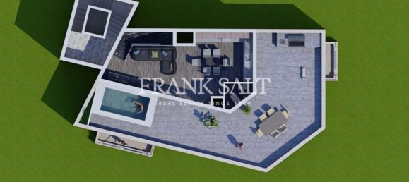 3 غرف نوم بانتهاوس في Birzebbuga, Malta رقم 2577 6