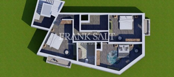 3 غرف نوم بانتهاوس في Birzebbuga, Malta رقم 2577 7