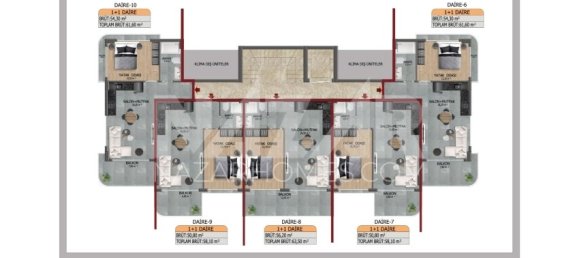 Apartment 1+1 in Alanya, Turkey No. 14443 16