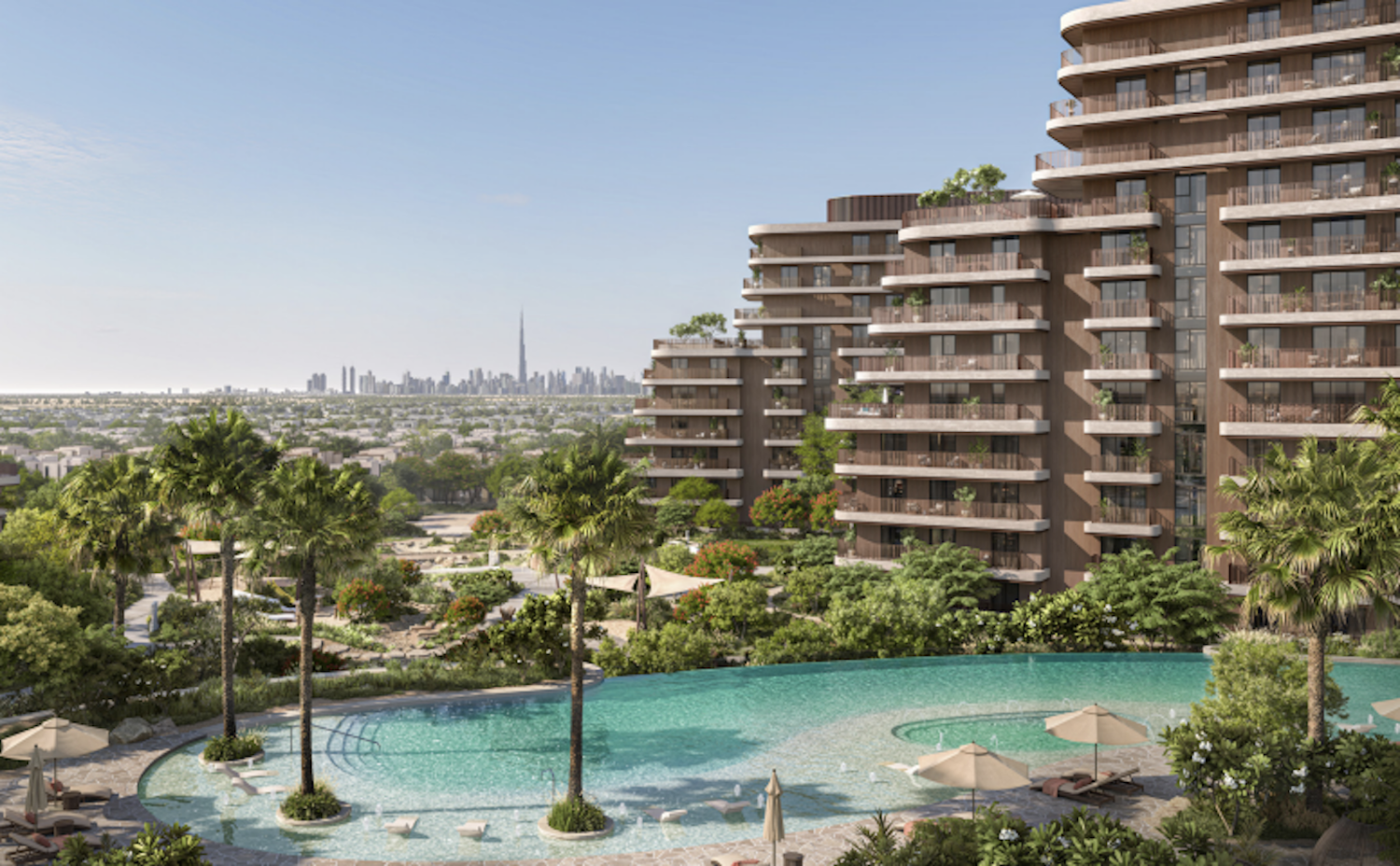 Квартира с 1 спальней в Дубай, ОАЭ № 124427